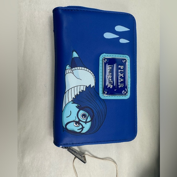 Loungefly Disney Pixar Inside Out Sadness Cosplay Bundle- Authentic - Picture 3 of 11